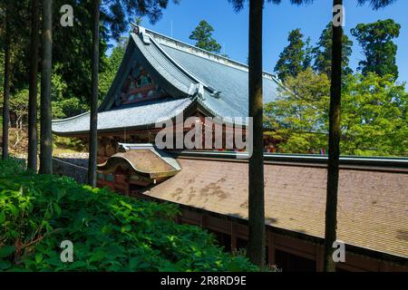 Enryakuji Temple on Mt. Stock Photo