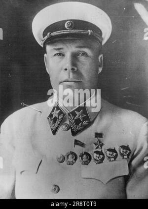 Marshal of the Soviet Union Semyon Timoshenko left and General Georgy ...