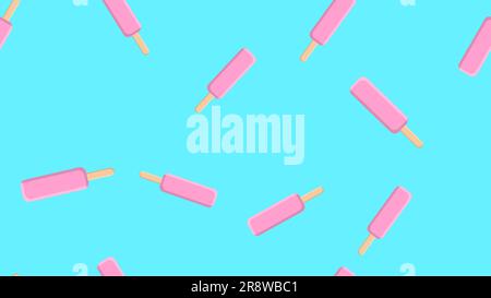 Cute seamless pattern with colorful sweets, cakes, lollipops. Cartoon seamless pattern with candy and sweet dessert. Fun colorful sweet pattern with c Stock Vector