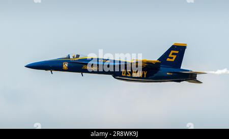 The amazing jets flying overhead. Stock Photo