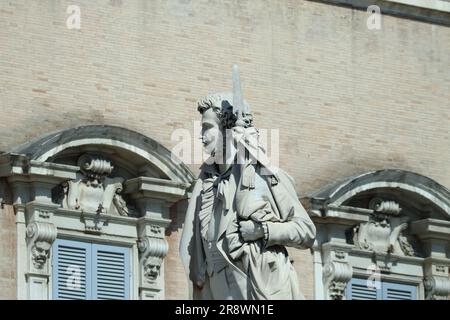 Ciro Menotti statue in Modena 4 Stock Photo Alamy