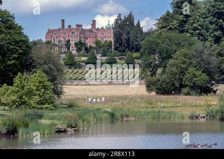 Open day at Chilham Castle Chilham Kent UK Stock Photo