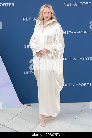 Jun 21, 2023 - London, England, UK - Gwendoline Christie attending V&A Summer Party 2023 and DIVA Exhibition Preview Stock Photo