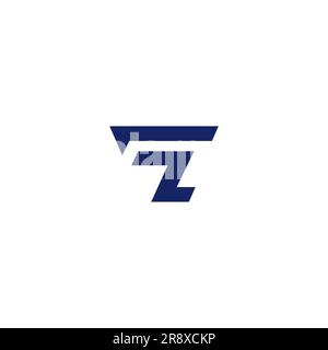 GZ Logo Triangle Vector. Letter G Logo Stock Vector