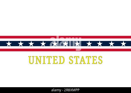 Illustration of US Memorial Day celebration background banner or