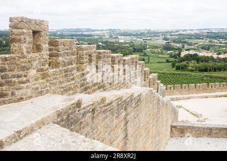 Castelo de Óbidos Portugal  junho 2023 Stock Photo