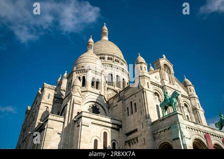 The Basilica of Sacré-Cœur de Montmartre, Paris, France Stock Photo