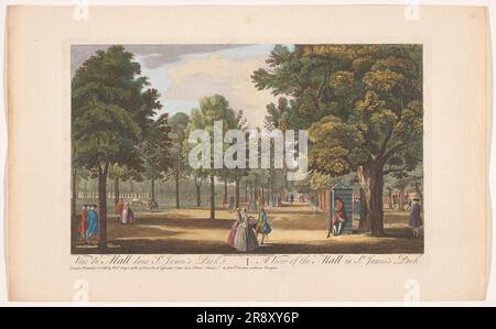 View of Saint James's Park, London, from Buckingham Palace