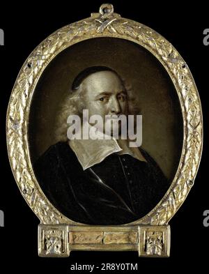 Portrait of Willem de Groot, Lawyer and Writer, 1732-1771. Stock Photo