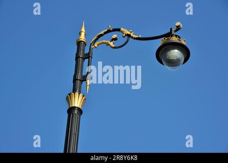Light Pole, Zaabel Palace, Zabeel Palace, Dubai, UAE, United Arab Emirates, Middle East Stock Photo