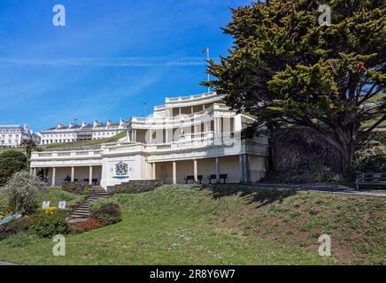 The Belvedere on Plymouth Hoe Stock Photo