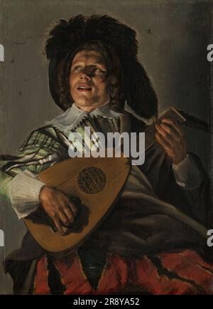 The Serenade, 1629. Other Title(s): A Lute Player, known as &#x2018;The Serenade&#x2019;. Stock Photo