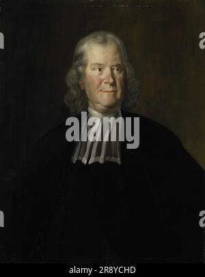 Portrait of the Physician Herman Boerhaave, Professor at the University of Leiden, 1735. Stock Photo