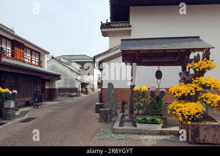 Streets of Udatsu Stock Photo