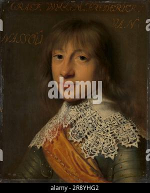 Portrait of Willem Frederik (1613-64), Count of Nassau-Dietz, 1632. Stock Photo