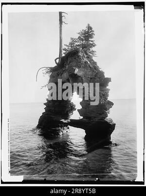 Sand Island, Temple Gate, Apostle Islands, Wis., c1898. Stock Photo