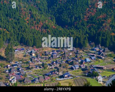 Kayabukinosato Kitamura in Autumn Stock Photo