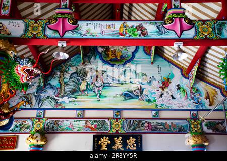 Guan Yu or San Chao Rong Thong Chinese Shrine for thai people travelers ...