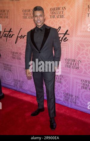 New York, New York, USA. 23rd June, 2023. (NEW) 2023 American Ballet Theater's June Gala and New York Premier of 'Like Water for Chocolate'. June 22, 2023, New York, New York, USA: WIlson Cruz attends the 2023 American Ballet Theater's June Gala and New York Premier of 'Like Water for Chocolate' at The Metropolitan Opera House on June 22, 2023 in New York City. (Credit Image: © M10s/TheNEWS2 via ZUMA Press Wire) EDITORIAL USAGE ONLY! Not for Commercial USAGE! Stock Photo