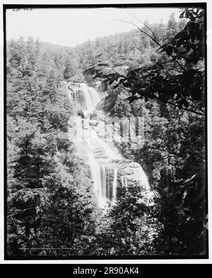 Whitewater Falls, Sapphire, N.C., (1902?). Stock Photo