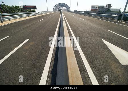 Bucharest Overpass Bucharest, Romania. 23rd June, 2023: Inauguration of the Pallady ...