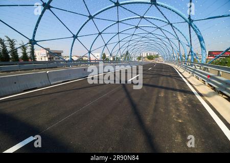 Bucharest Overpass Bucharest, Romania. 23rd June, 2023: Inauguration of the Pallady ...