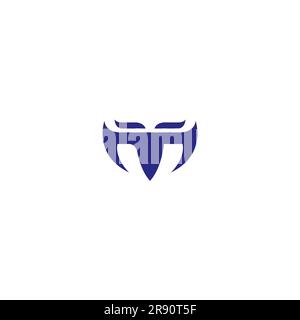 M Simple Logo. Letter M Modern Design Stock Vector