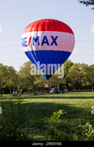 RE/MAX hot air balloon Stock Photo - Alamy
