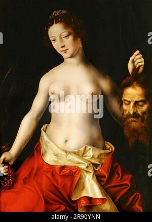 Judith with the Head of Holofernes, 16th century. Found in the collection of the Mus&#xe9;e du Louvre, Paris. Stock Photo