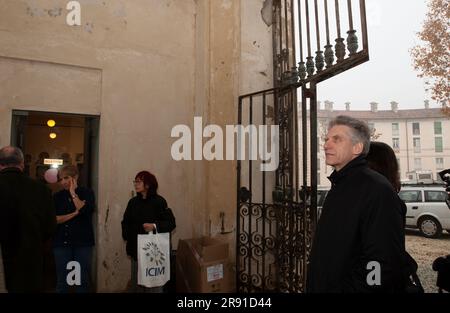 David Cronenberg  in 2003 to Reggia di Venaria Reale Turin Stock Photo