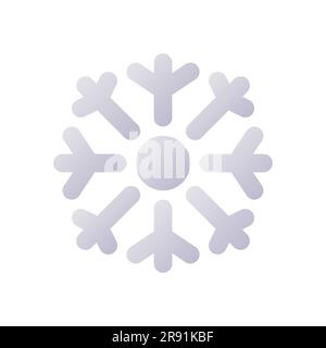 Air conditioning pixel perfect flat gradient two-color ui icon Stock Vector