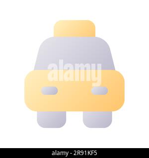 Transfer pixel perfect flat gradient two-color ui icon Stock Vector