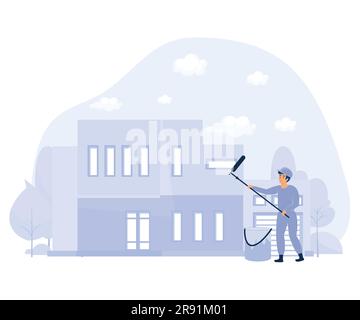 Product quality concept, DIY repair, ISO certification, broken equipment, repair manual, video tutorial, flat vector modern illustration Stock Vector