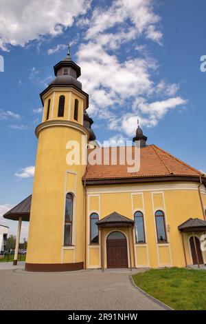 Church of the Holy Great Martyr George the Victorious in Uzhhorod, Ukraine. Stock Photo