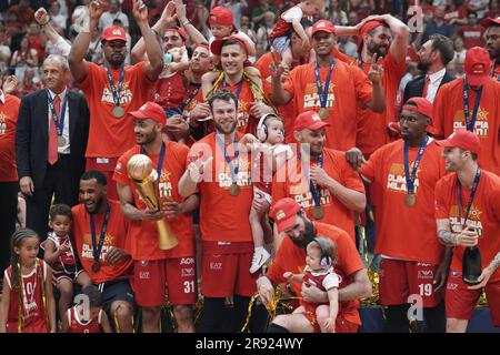 Milan, Italy. 23rd June, 2023. Shabazz Napier #13 of EA7 Emporio Armani ...