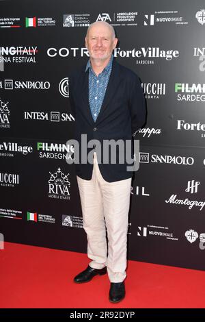 Cagliari, Italy. 24th June, 2023. Cagliari, 6th edition of the Filming Italy Sardegna Festival. Red Carpet Second Evening. Pictured: guest Credit: Independent Photo Agency/Alamy Live News Stock Photo