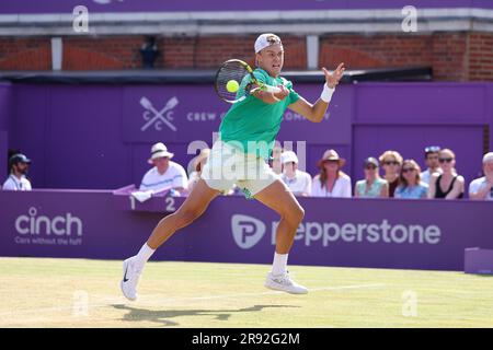 Tennis 2023 Atp Queens Club Cinch Editorial Stock Photo - Stock Image