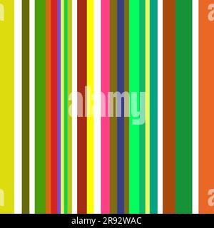 Retro VINTAGE usa Color style seamless stripes pattern. Abstract vector background. Stock Vector