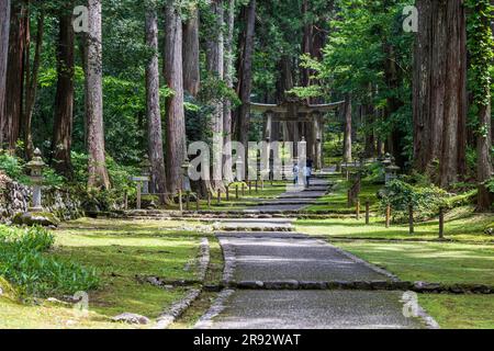 Heisenji Hakusan Shrine Stock Photo