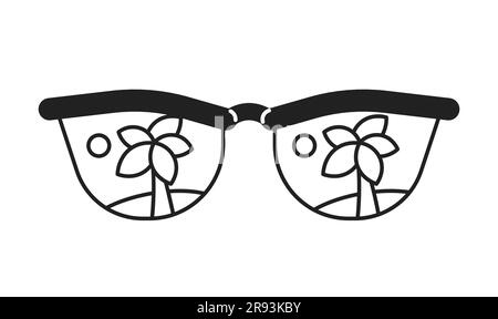 Sunglasses For Protection From The Sun.Summer Rest Single Icon In Outline  Style Vector Symbol Stock Illustration. Royalty Free SVG, Cliparts,  Vectors, and Stock Illustration. Image 75816725.