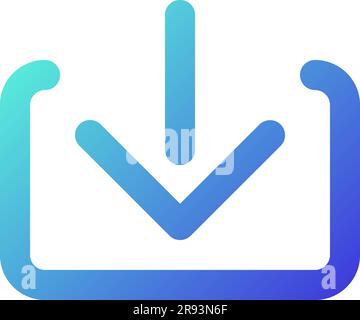 Download pixel perfect gradient linear ui icon Stock Vector