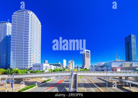 Makuhari Messe and Messe Boulevard Stock Photo