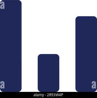 Column graph black glyph ui icon Stock Vector Image & Art - Alamy