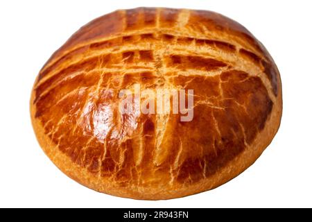 Pogaca isolated on white background. Turkish pastry product Stock Photo ...