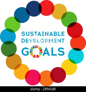 Sustainable Development Global Goals. Abstract Brochure design. Vector ...