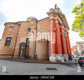 Padua, Italy - April 4, 2022: Madonna Addolorata al Torresino, or Santa Maria del Pianto or Santa Maria del Torresino Roman Catholic parish church loc Stock Photo