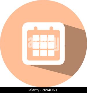 Calendar vector icon Stock Vector