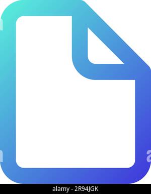 File pixel perfect gradient linear ui icon Stock Vector