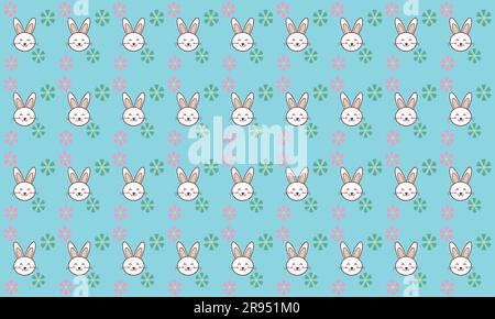 easter digital paper pattern Stock Vector