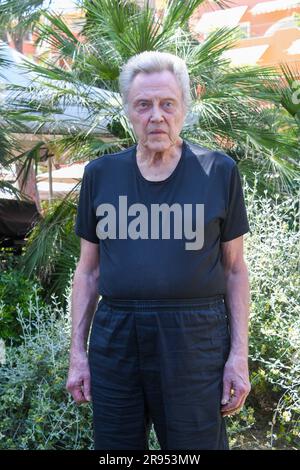 Cagliari, Italy. 24th June, 2023. Cagliari, 6th edition of the Filming Italy Sardegna Festival. Photocall day three Pictured: Christopher Walken Credit: Independent Photo Agency/Alamy Live News Stock Photo